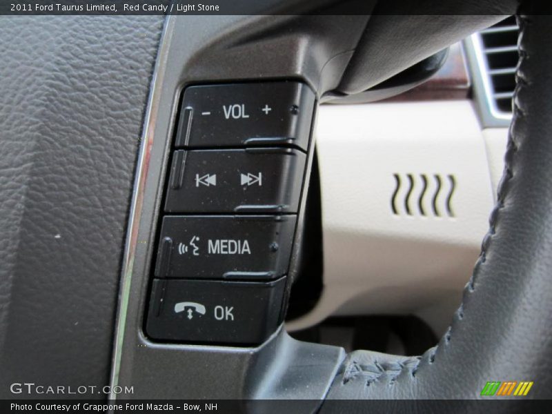 Red Candy / Light Stone 2011 Ford Taurus Limited