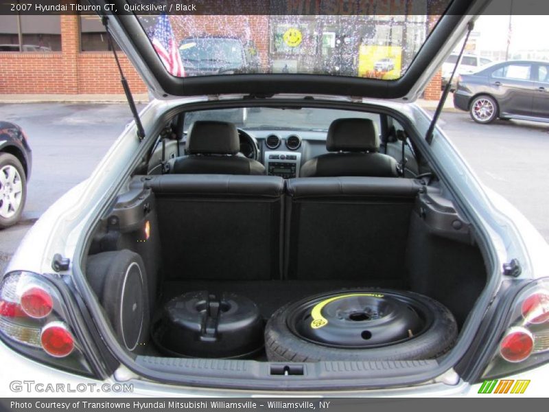 Quicksilver / Black 2007 Hyundai Tiburon GT