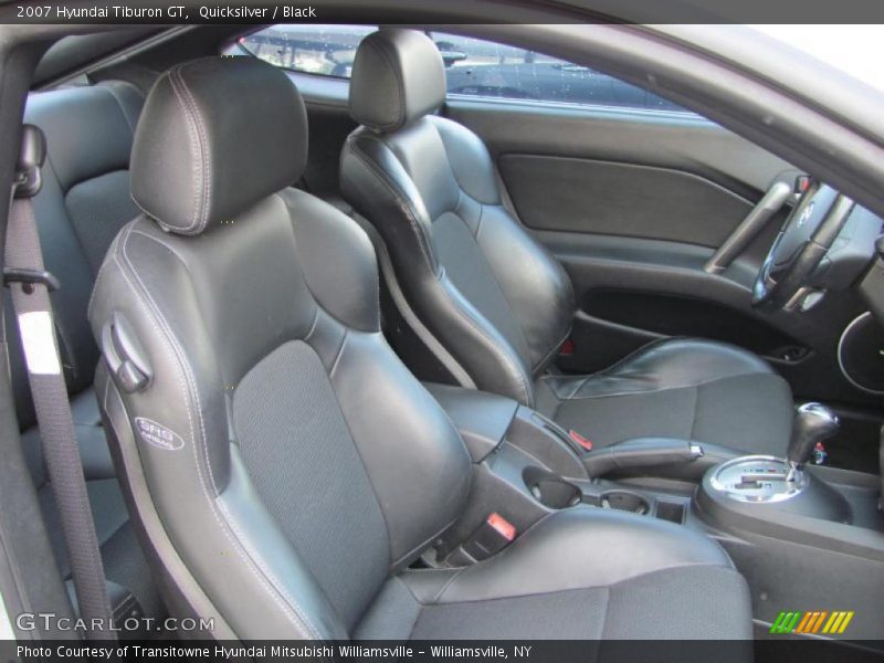 Quicksilver / Black 2007 Hyundai Tiburon GT