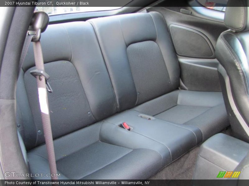 Quicksilver / Black 2007 Hyundai Tiburon GT
