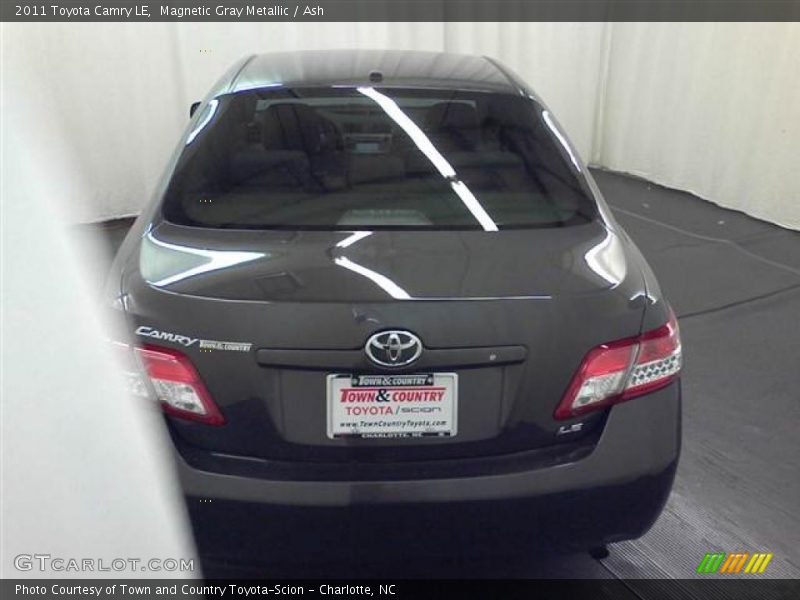 Magnetic Gray Metallic / Ash 2011 Toyota Camry LE