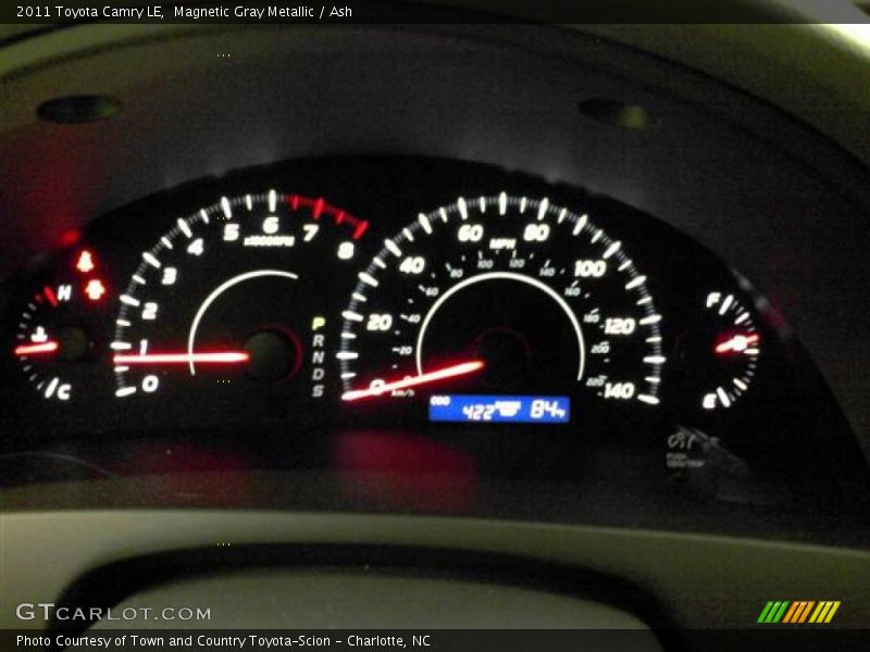 Magnetic Gray Metallic / Ash 2011 Toyota Camry LE