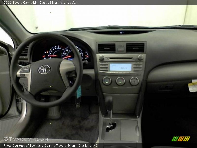 Classic Silver Metallic / Ash 2011 Toyota Camry LE