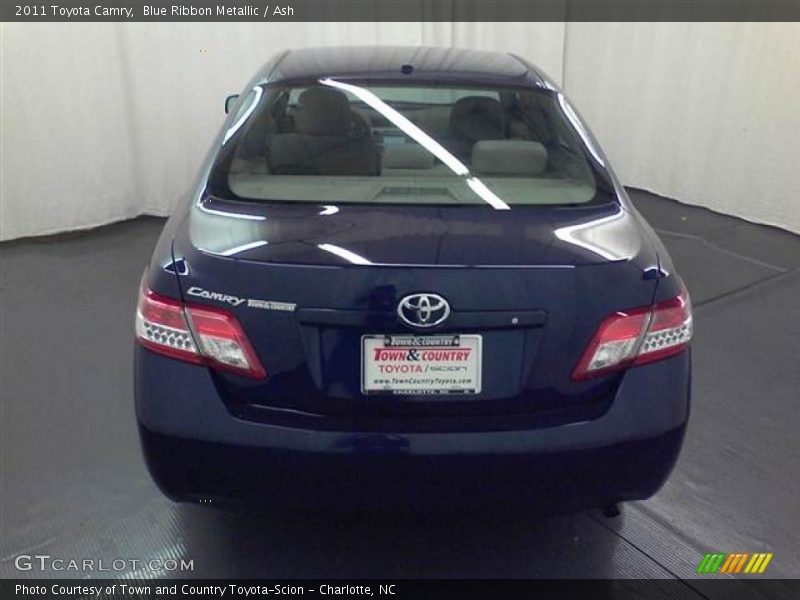 Blue Ribbon Metallic / Ash 2011 Toyota Camry