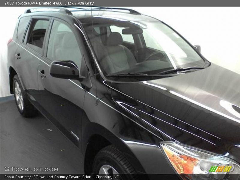 Black / Ash Gray 2007 Toyota RAV4 Limited 4WD