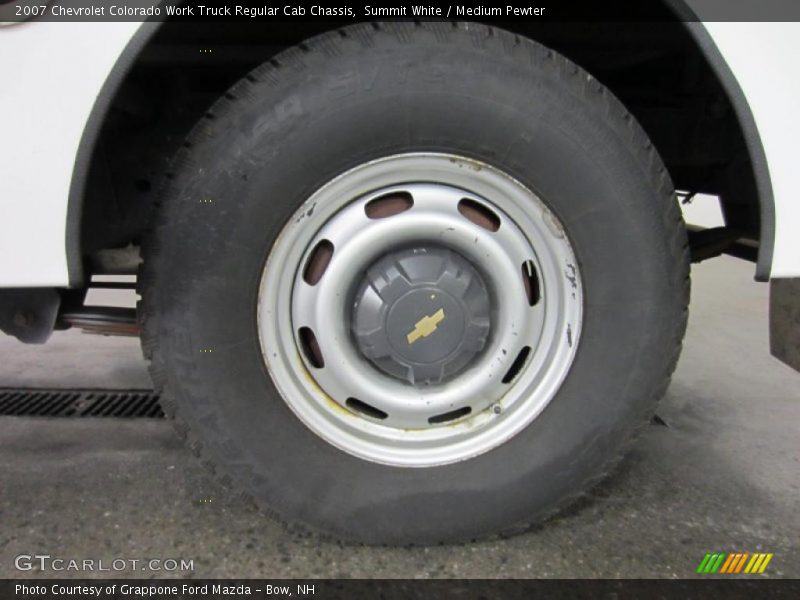  2007 Colorado Work Truck Regular Cab Chassis Wheel