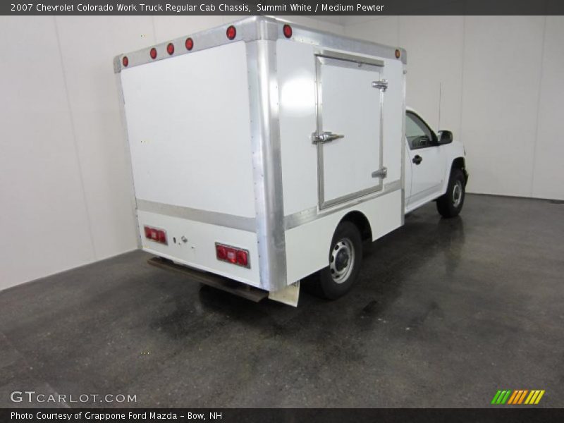 Summit White / Medium Pewter 2007 Chevrolet Colorado Work Truck Regular Cab Chassis