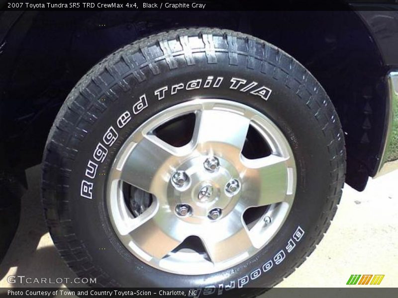 Black / Graphite Gray 2007 Toyota Tundra SR5 TRD CrewMax 4x4