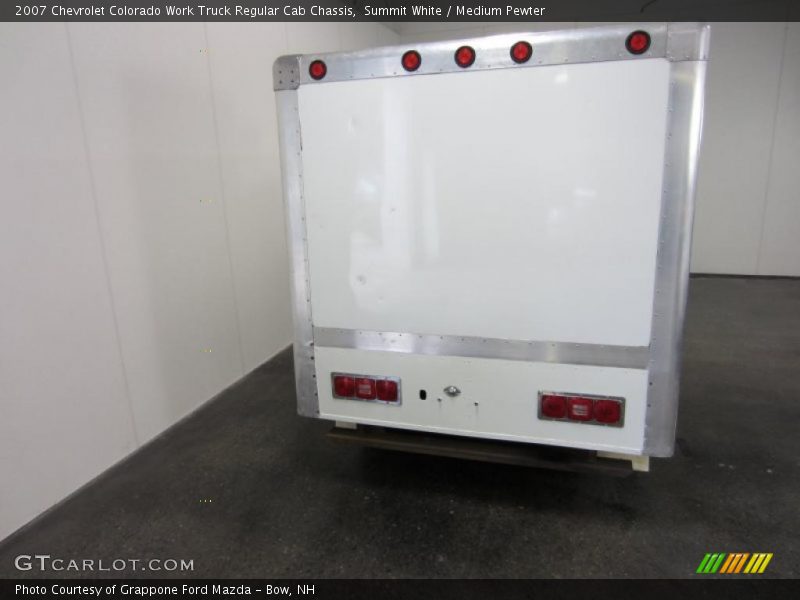 Summit White / Medium Pewter 2007 Chevrolet Colorado Work Truck Regular Cab Chassis