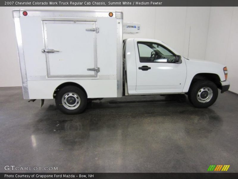 Summit White / Medium Pewter 2007 Chevrolet Colorado Work Truck Regular Cab Chassis