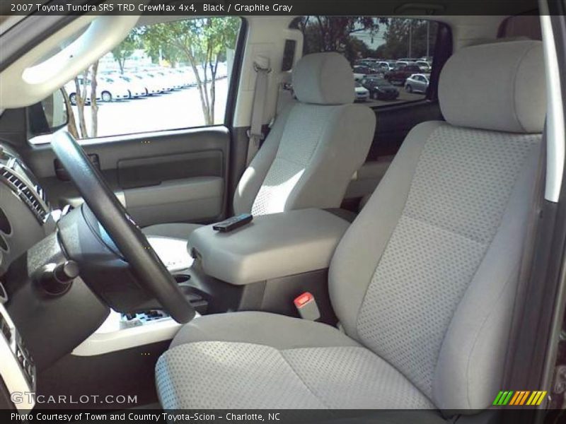Black / Graphite Gray 2007 Toyota Tundra SR5 TRD CrewMax 4x4