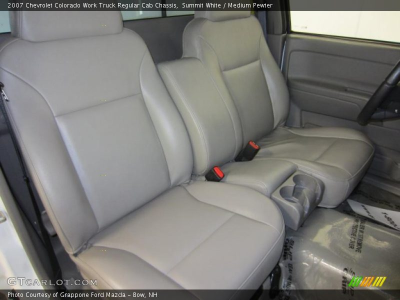 Summit White / Medium Pewter 2007 Chevrolet Colorado Work Truck Regular Cab Chassis