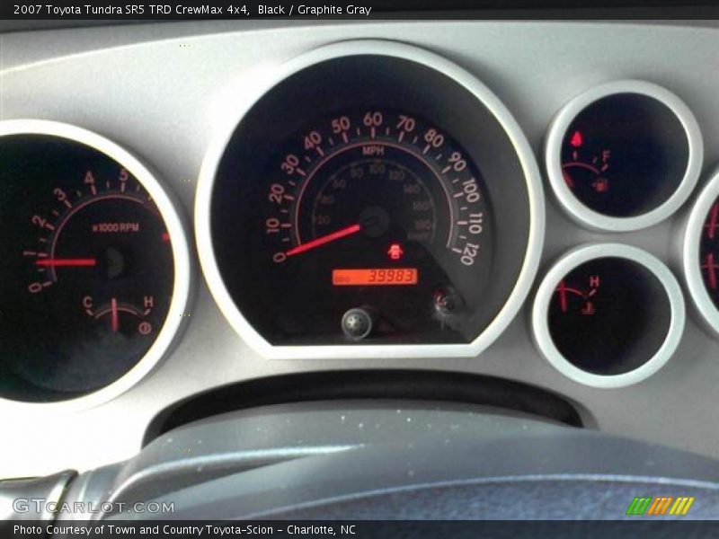 Black / Graphite Gray 2007 Toyota Tundra SR5 TRD CrewMax 4x4