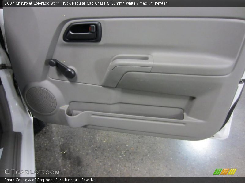 Summit White / Medium Pewter 2007 Chevrolet Colorado Work Truck Regular Cab Chassis