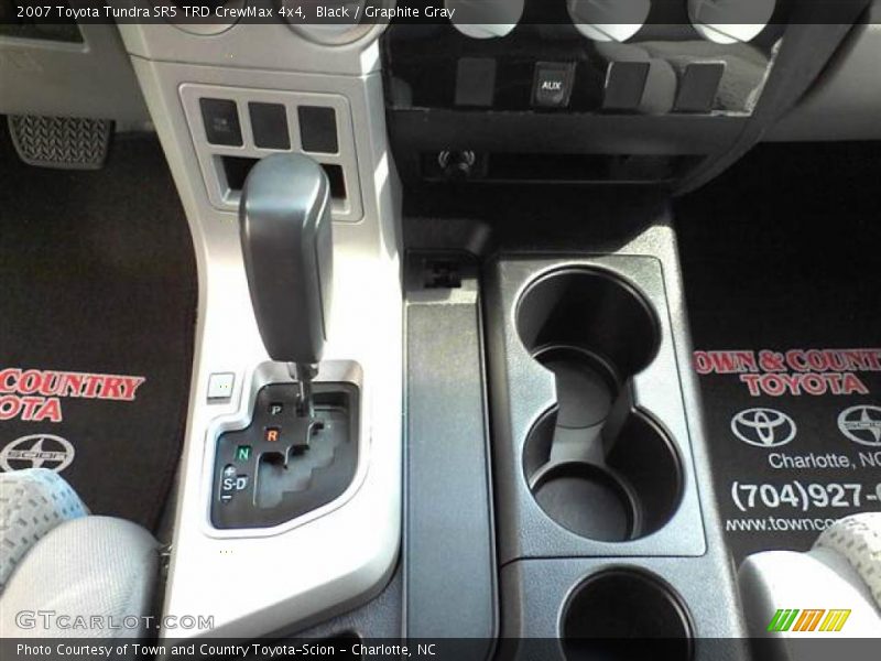Black / Graphite Gray 2007 Toyota Tundra SR5 TRD CrewMax 4x4
