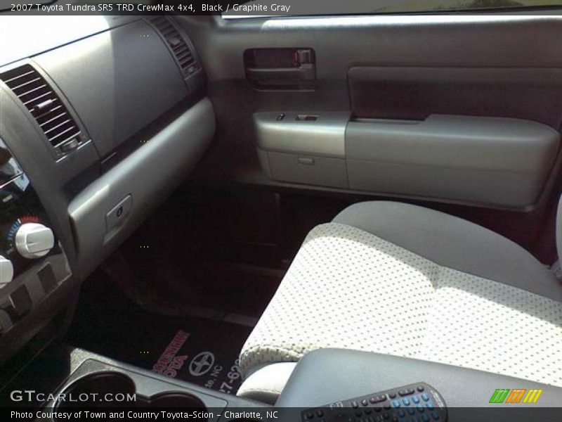 Black / Graphite Gray 2007 Toyota Tundra SR5 TRD CrewMax 4x4