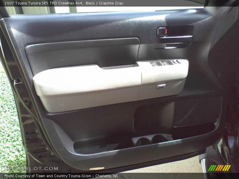 Black / Graphite Gray 2007 Toyota Tundra SR5 TRD CrewMax 4x4
