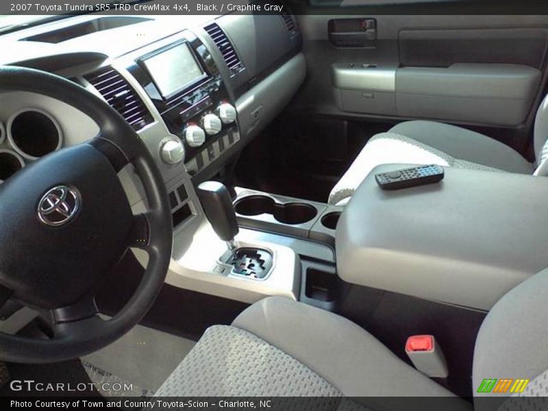 Black / Graphite Gray 2007 Toyota Tundra SR5 TRD CrewMax 4x4