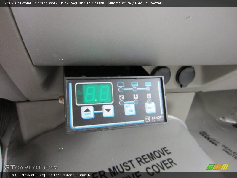 Summit White / Medium Pewter 2007 Chevrolet Colorado Work Truck Regular Cab Chassis