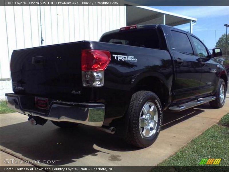 Black / Graphite Gray 2007 Toyota Tundra SR5 TRD CrewMax 4x4