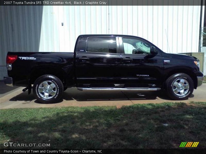 Black / Graphite Gray 2007 Toyota Tundra SR5 TRD CrewMax 4x4