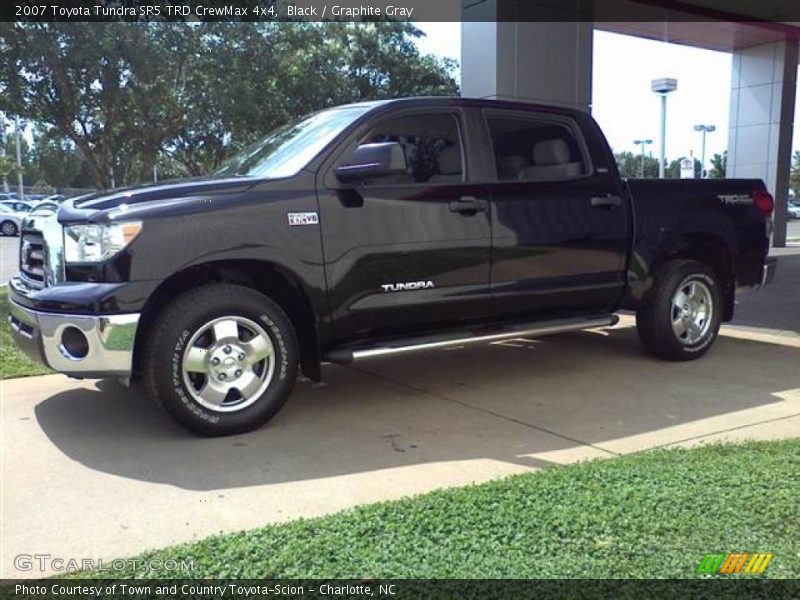 Black / Graphite Gray 2007 Toyota Tundra SR5 TRD CrewMax 4x4