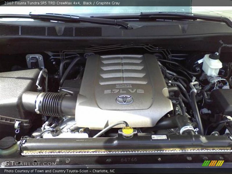 Black / Graphite Gray 2007 Toyota Tundra SR5 TRD CrewMax 4x4