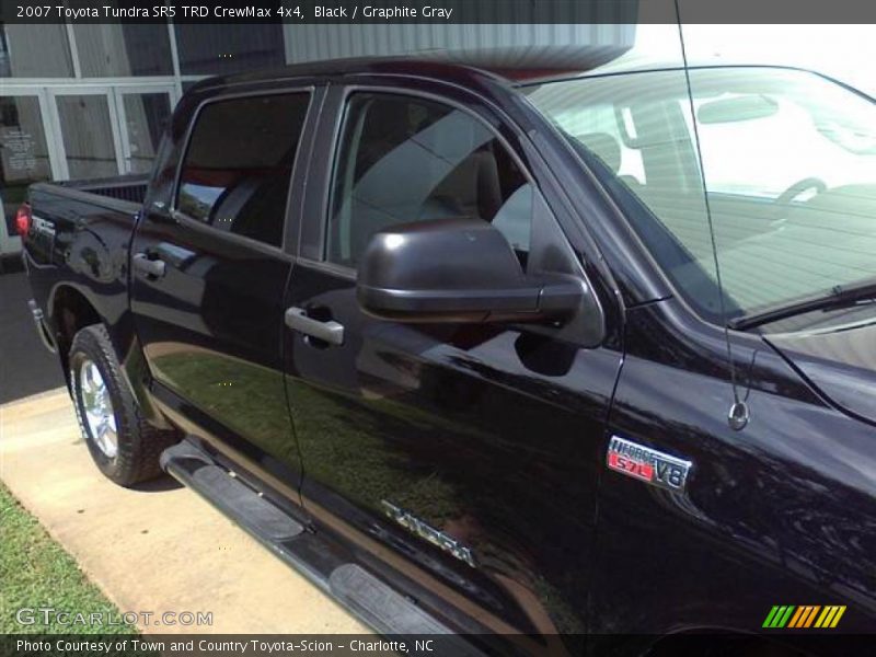 Black / Graphite Gray 2007 Toyota Tundra SR5 TRD CrewMax 4x4