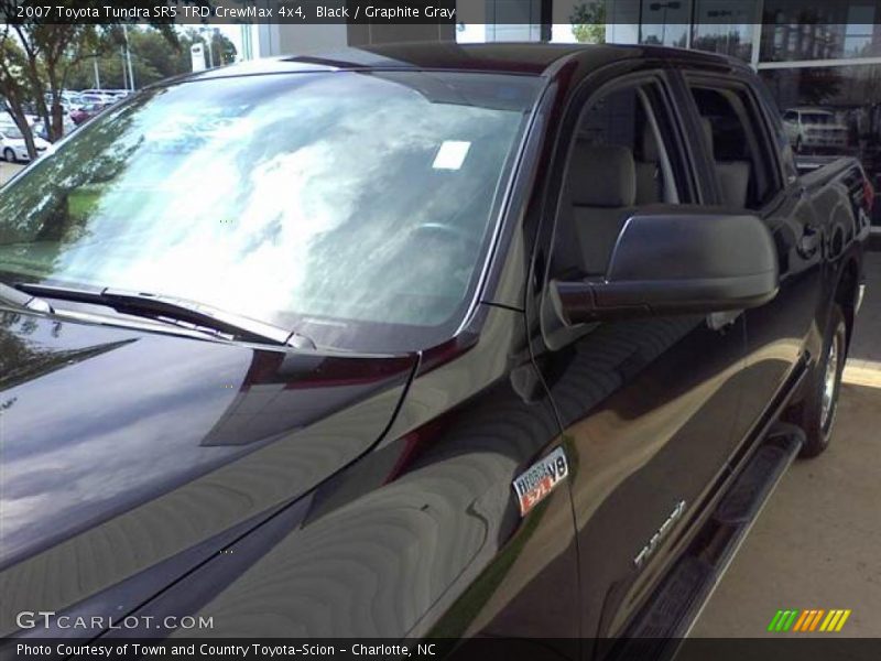 Black / Graphite Gray 2007 Toyota Tundra SR5 TRD CrewMax 4x4