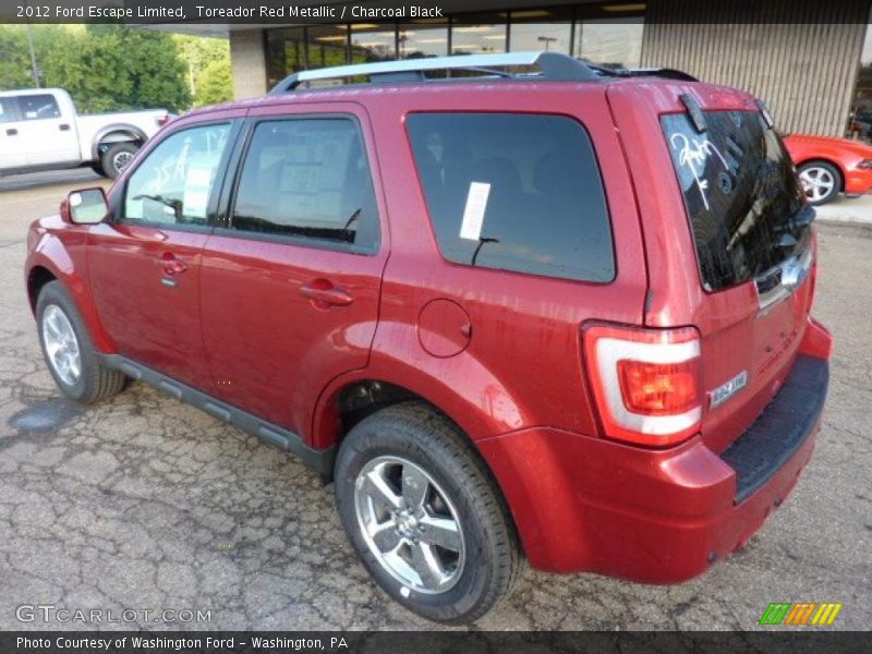  2012 Escape Limited Toreador Red Metallic