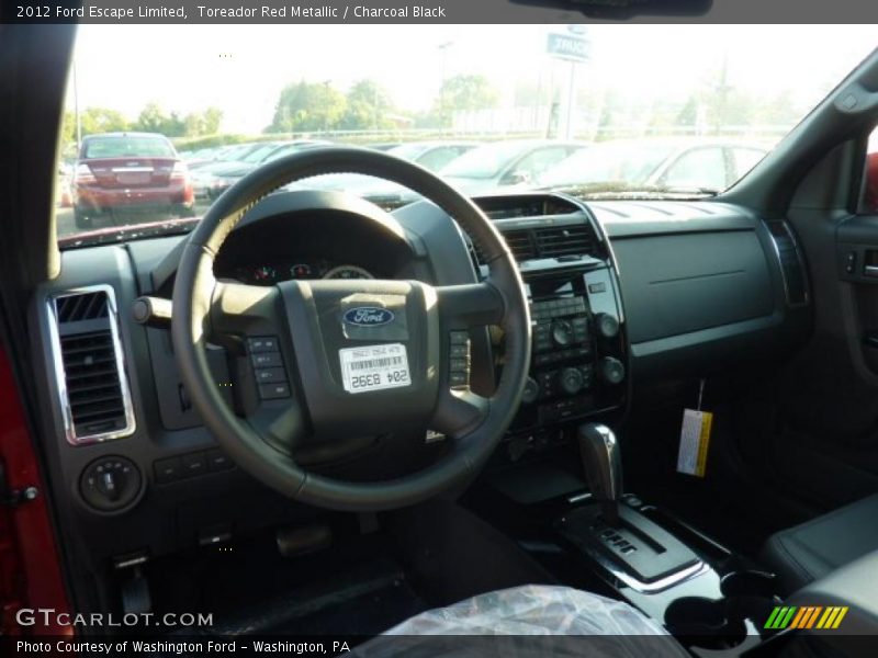 Toreador Red Metallic / Charcoal Black 2012 Ford Escape Limited