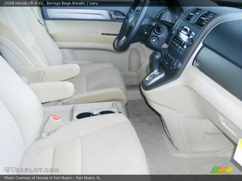 Borrego Beige Metallic / Ivory 2008 Honda CR-V EX
