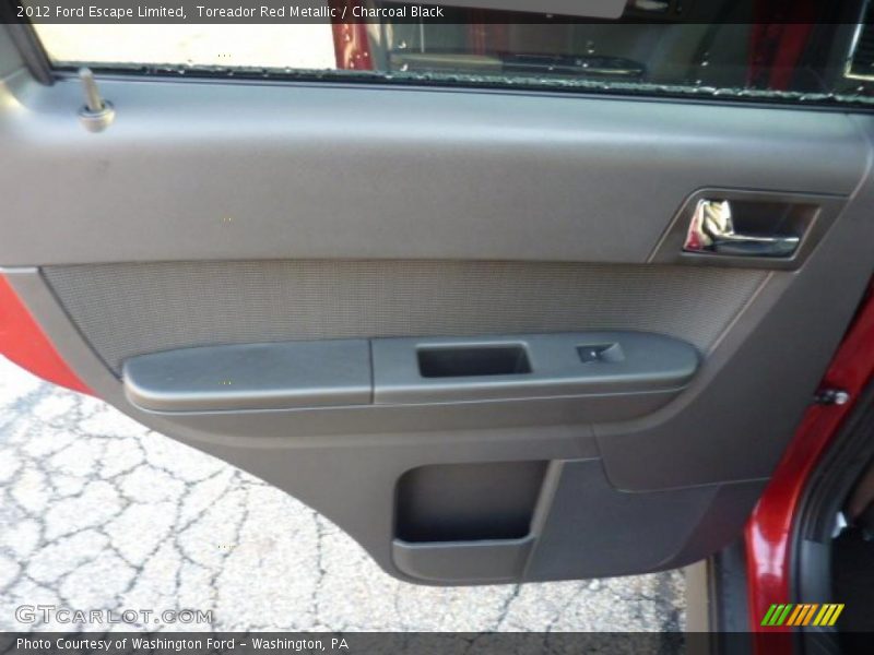 Toreador Red Metallic / Charcoal Black 2012 Ford Escape Limited