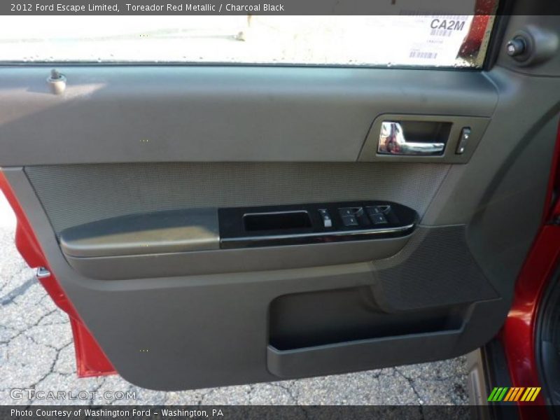 Toreador Red Metallic / Charcoal Black 2012 Ford Escape Limited