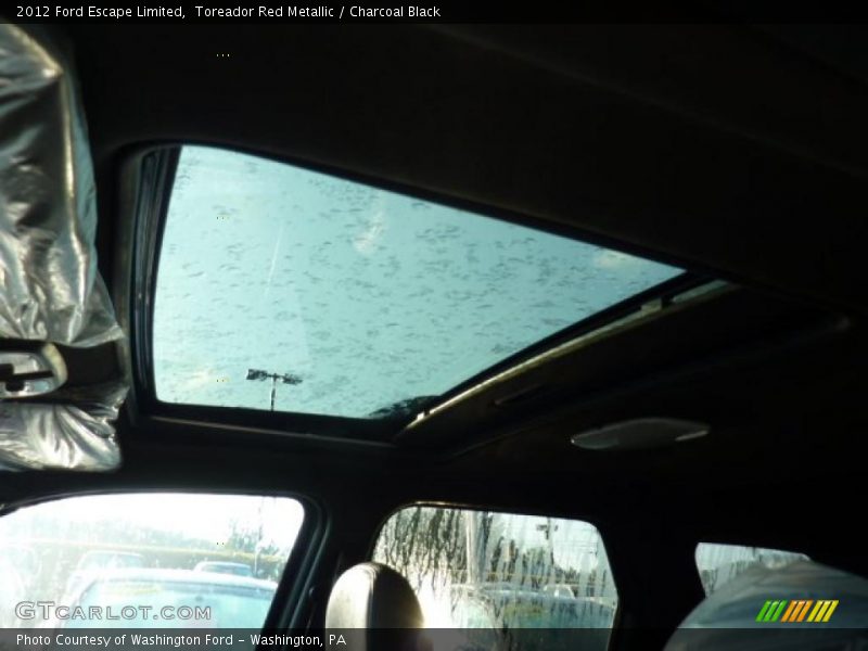 Toreador Red Metallic / Charcoal Black 2012 Ford Escape Limited