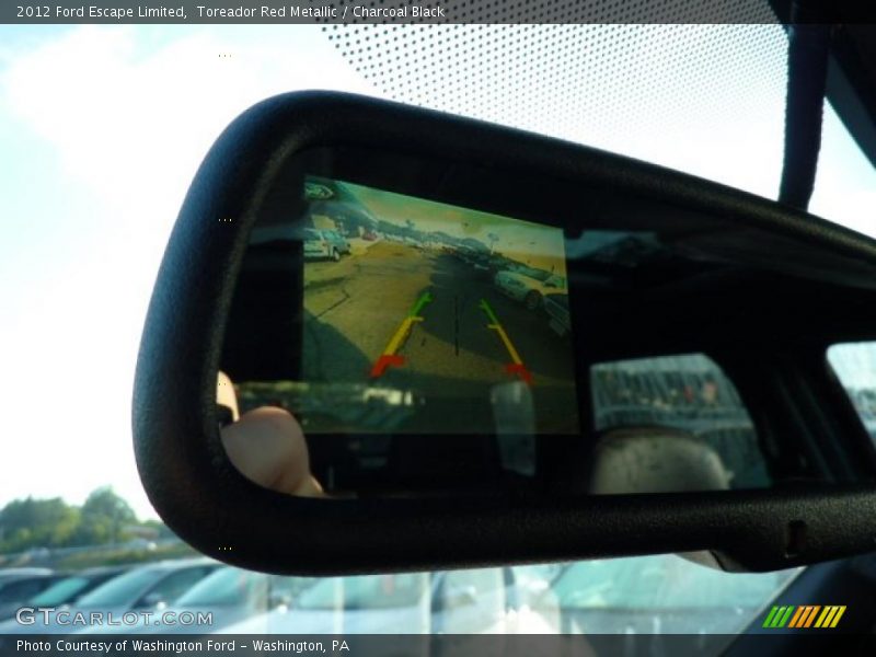 Toreador Red Metallic / Charcoal Black 2012 Ford Escape Limited