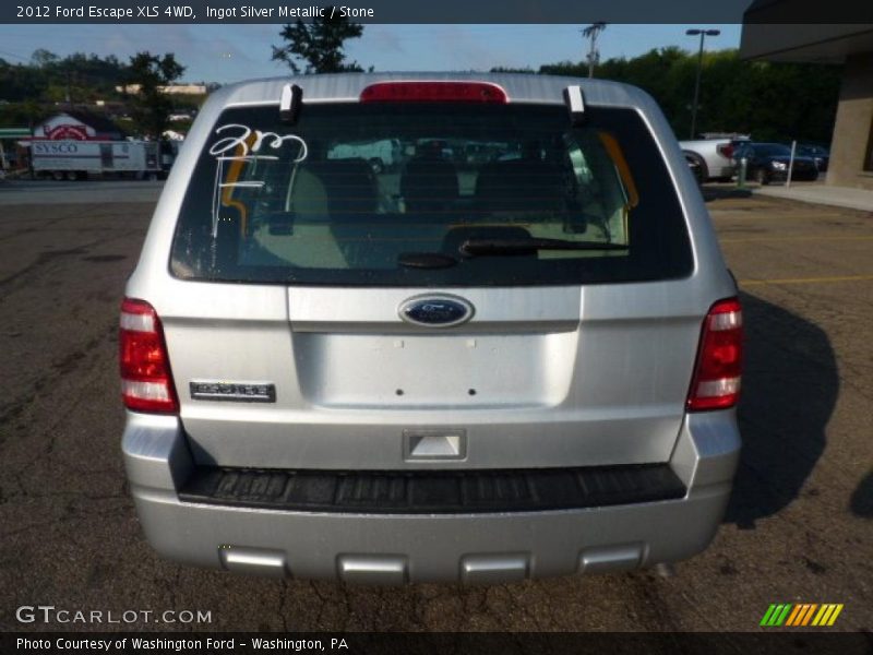 Ingot Silver Metallic / Stone 2012 Ford Escape XLS 4WD