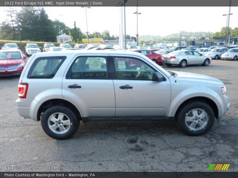 Ingot Silver Metallic / Stone 2012 Ford Escape XLS 4WD