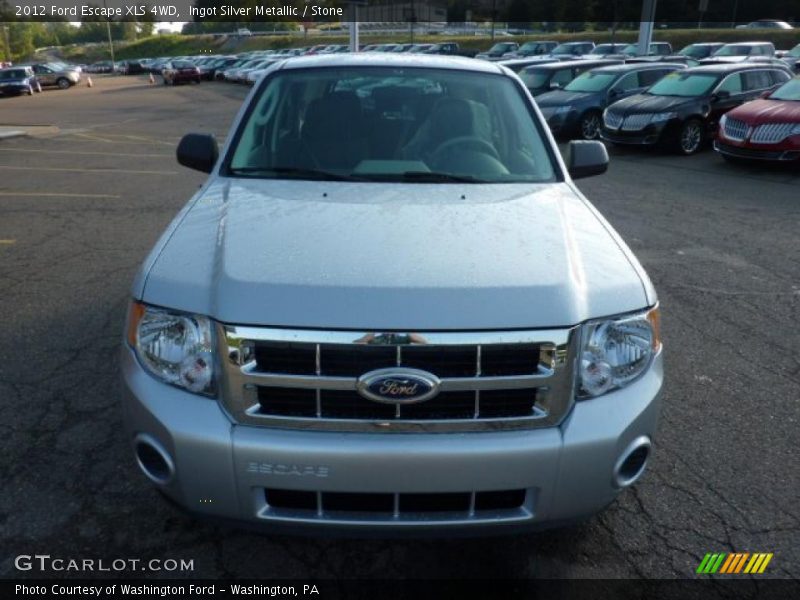 Ingot Silver Metallic / Stone 2012 Ford Escape XLS 4WD