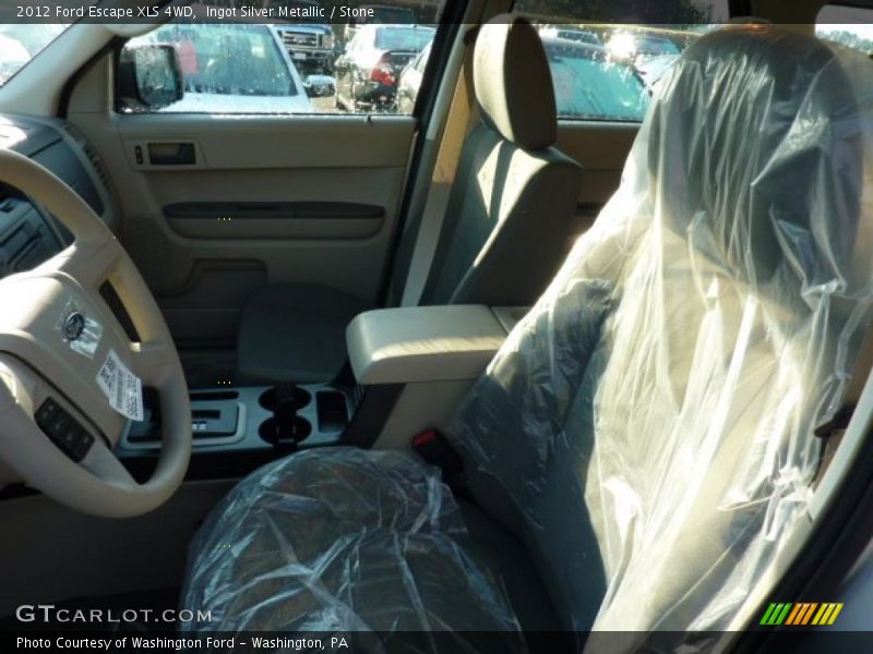 Ingot Silver Metallic / Stone 2012 Ford Escape XLS 4WD