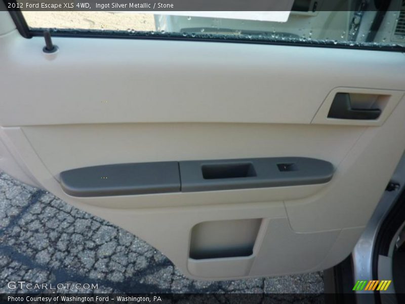 Ingot Silver Metallic / Stone 2012 Ford Escape XLS 4WD