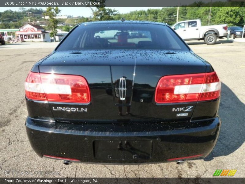 Black / Dark Charcoal 2008 Lincoln MKZ AWD Sedan