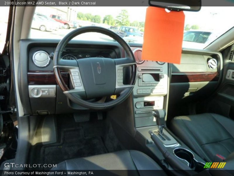 Black / Dark Charcoal 2008 Lincoln MKZ AWD Sedan