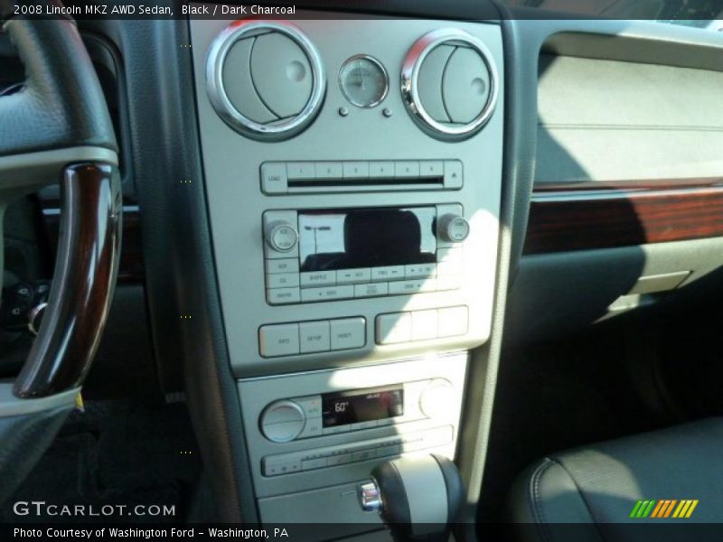Black / Dark Charcoal 2008 Lincoln MKZ AWD Sedan