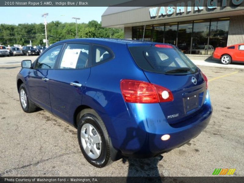 Indigo Blue / Black 2010 Nissan Rogue S AWD