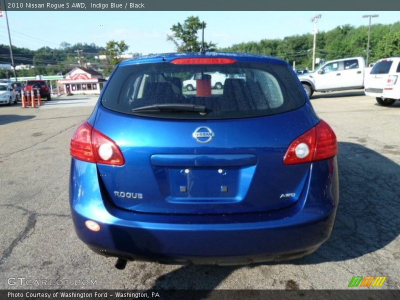 Indigo Blue / Black 2010 Nissan Rogue S AWD