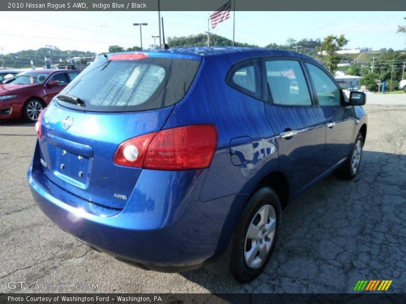 Indigo Blue / Black 2010 Nissan Rogue S AWD