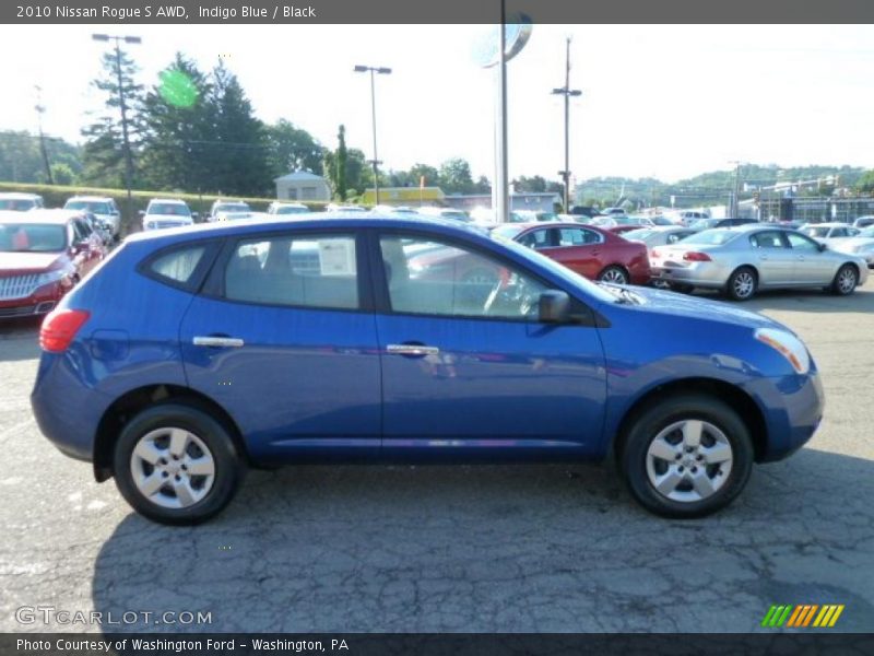 Indigo Blue / Black 2010 Nissan Rogue S AWD