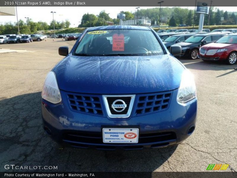 Indigo Blue / Black 2010 Nissan Rogue S AWD