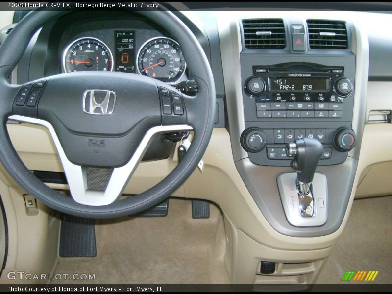Borrego Beige Metallic / Ivory 2008 Honda CR-V EX